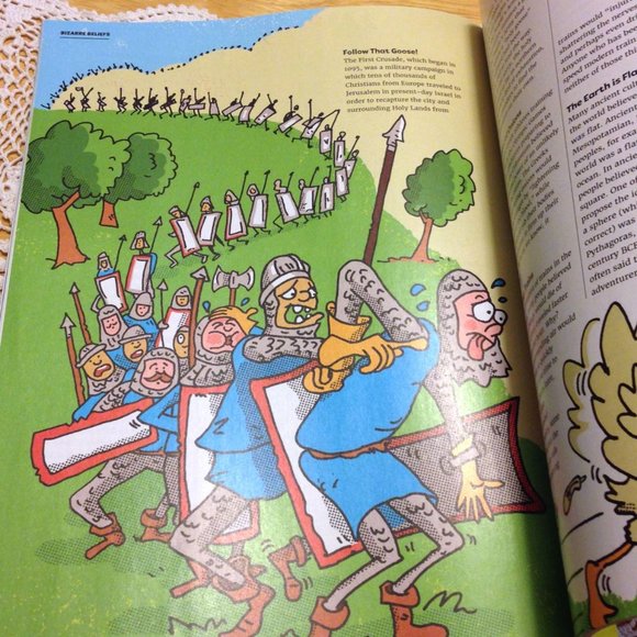 Britannica Magazine Myths and Monsters Facts! Puzzles! Jokes! - Picture 7 of 9